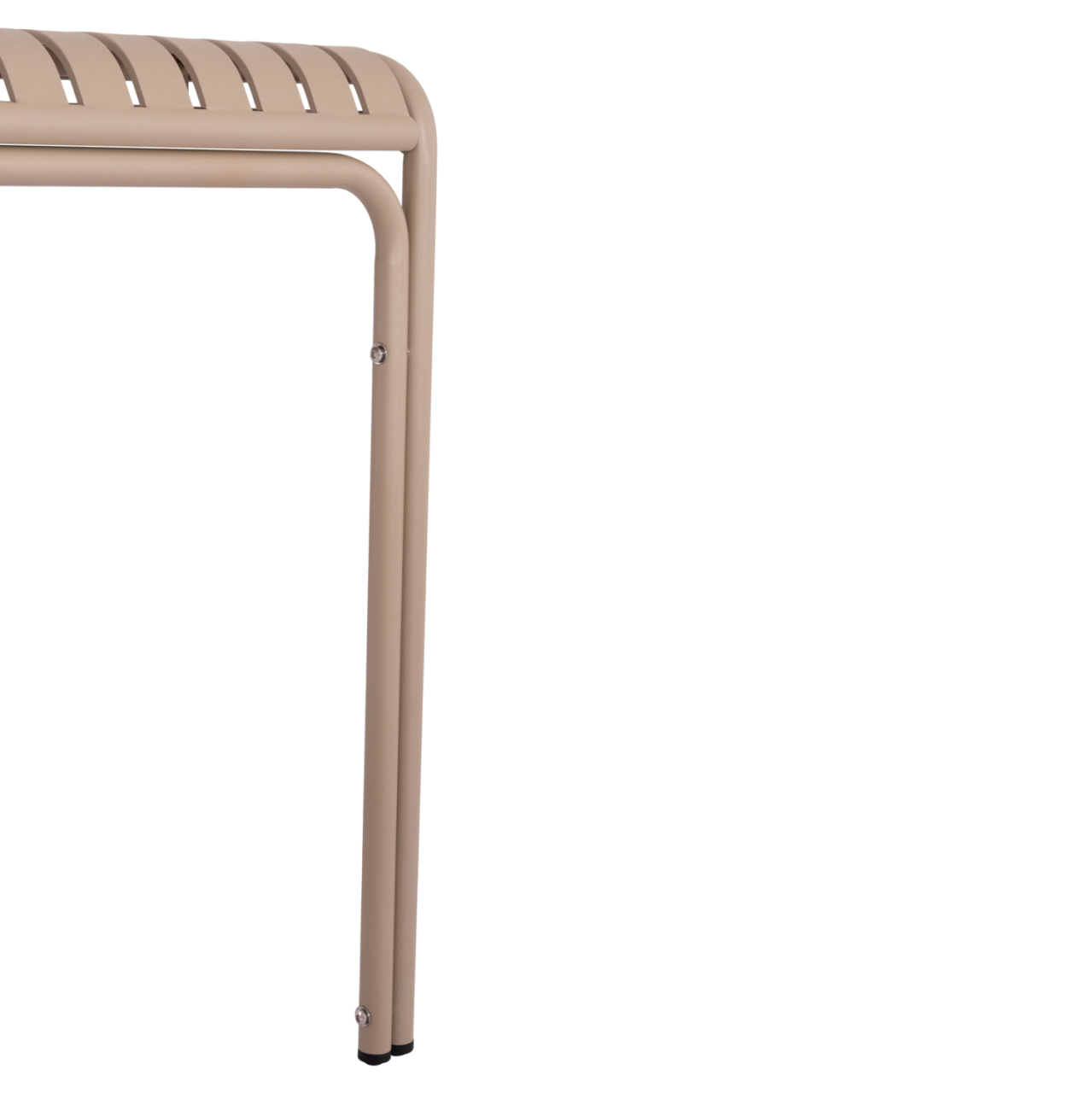 OUTDOOR SQUARE ALUMINUM TABLE RACHEL HM6338.04 CHAMPAGNE COLOR 80x80x76Hcm. [7]