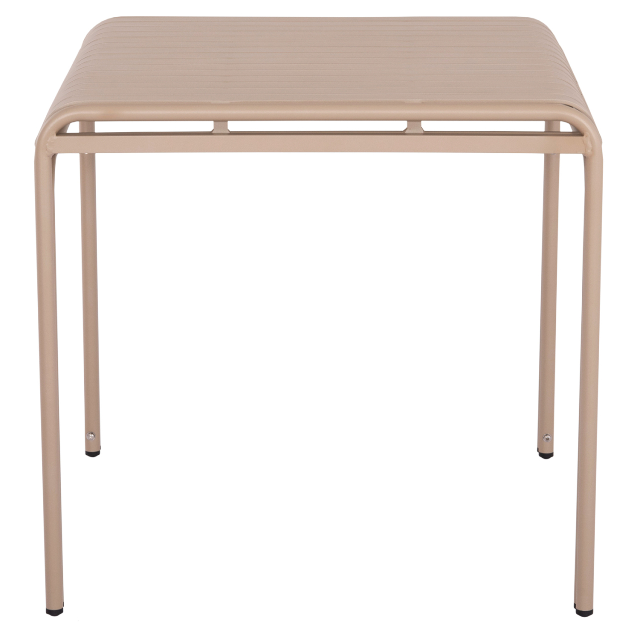 OUTDOOR SQUARE ALUMINUM TABLE RACHEL HM6338.04 CHAMPAGNE COLOR 80x80x76Hcm. [4]