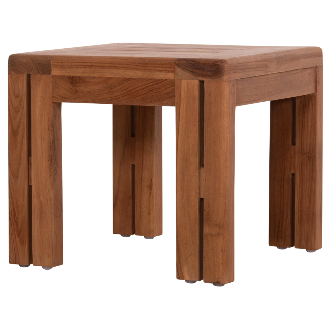 OUTDOOR SQUARE COFFEE TABLE SERIES KIOTO HM6383 TEAK WOOD IN NATURAL 45x45x40Hcm. [4]