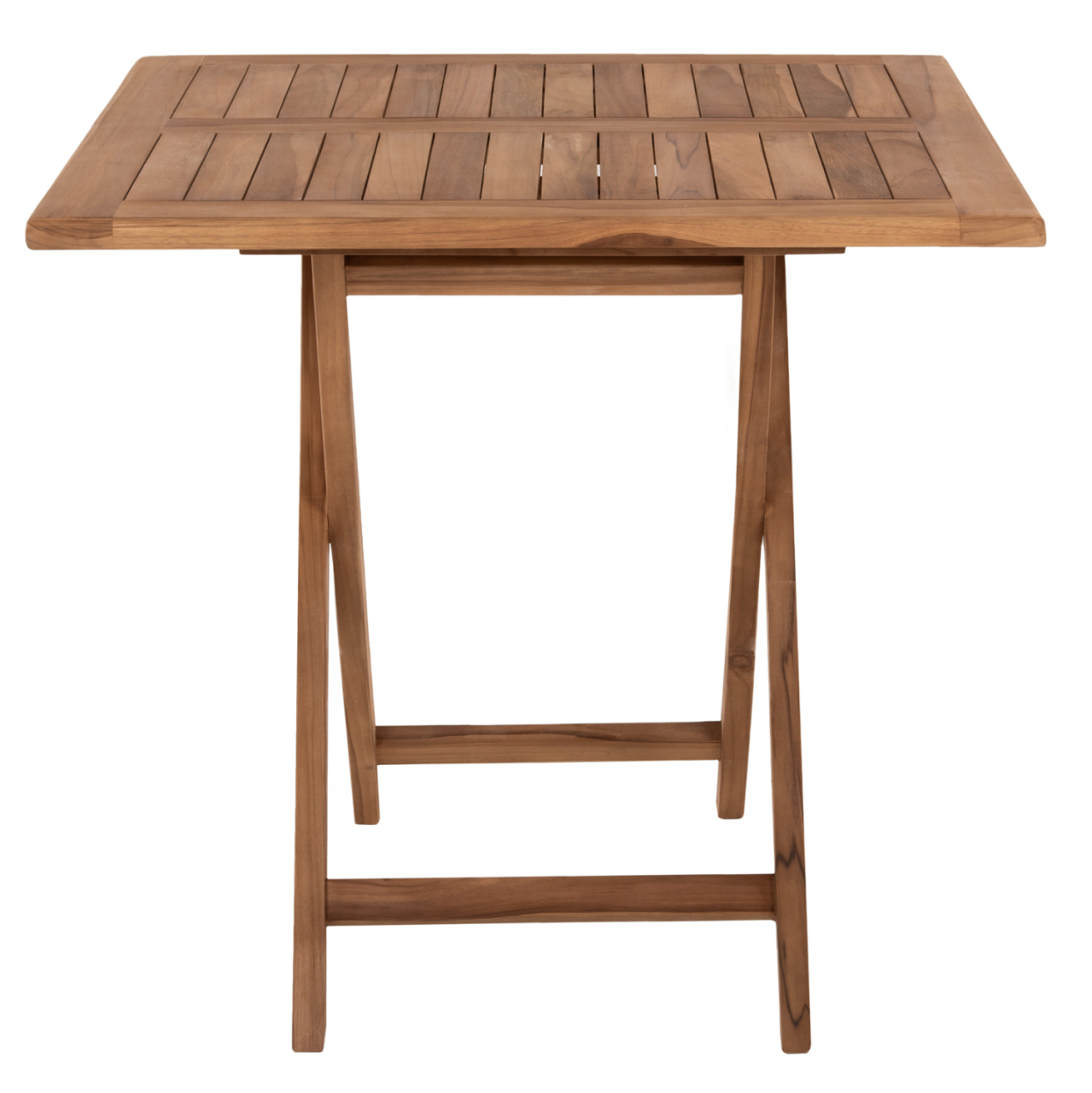 OUTDOOR SQUARE DINING TABLE KENDALL HM9544 FOLDABLE-TEAK WOOD IN NATURAL COLOR 80x80x75Hcm. [4]