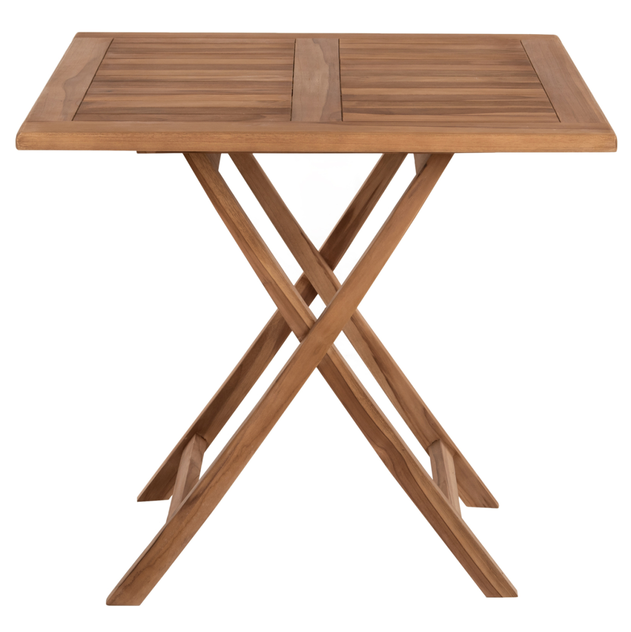 OUTDOOR SQUARE DINING TABLE KENDALL HM9544 FOLDABLE-TEAK WOOD IN NATURAL COLOR 80x80x75Hcm. [3]