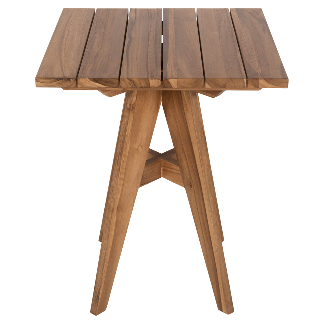 OUTDOOR SQUARE DINING TABLE LEO HM9860.11 TEAK WOOD 60x60x75Hcm. [3]