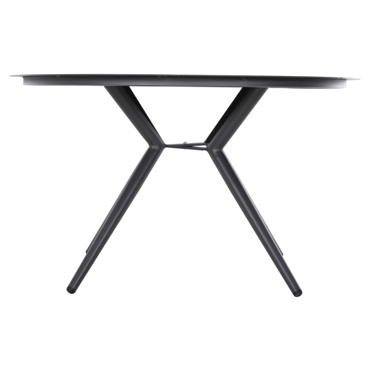 OUTDOOR TABLE ROUND HIGER HM6061.03 ANTHRACITE ALUMINUM Φ126Χ73Hcm. [5]