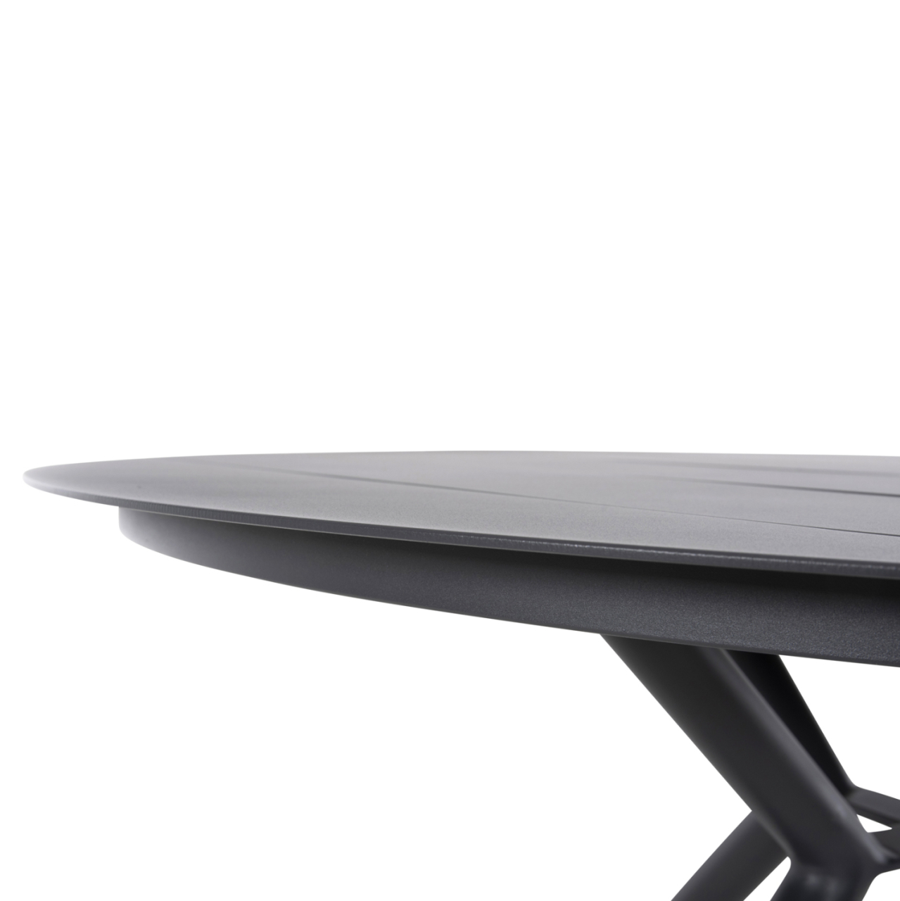 OUTDOOR TABLE ROUND HIGER HM6061.03 ANTHRACITE ALUMINUM Φ126Χ73Hcm. [7]