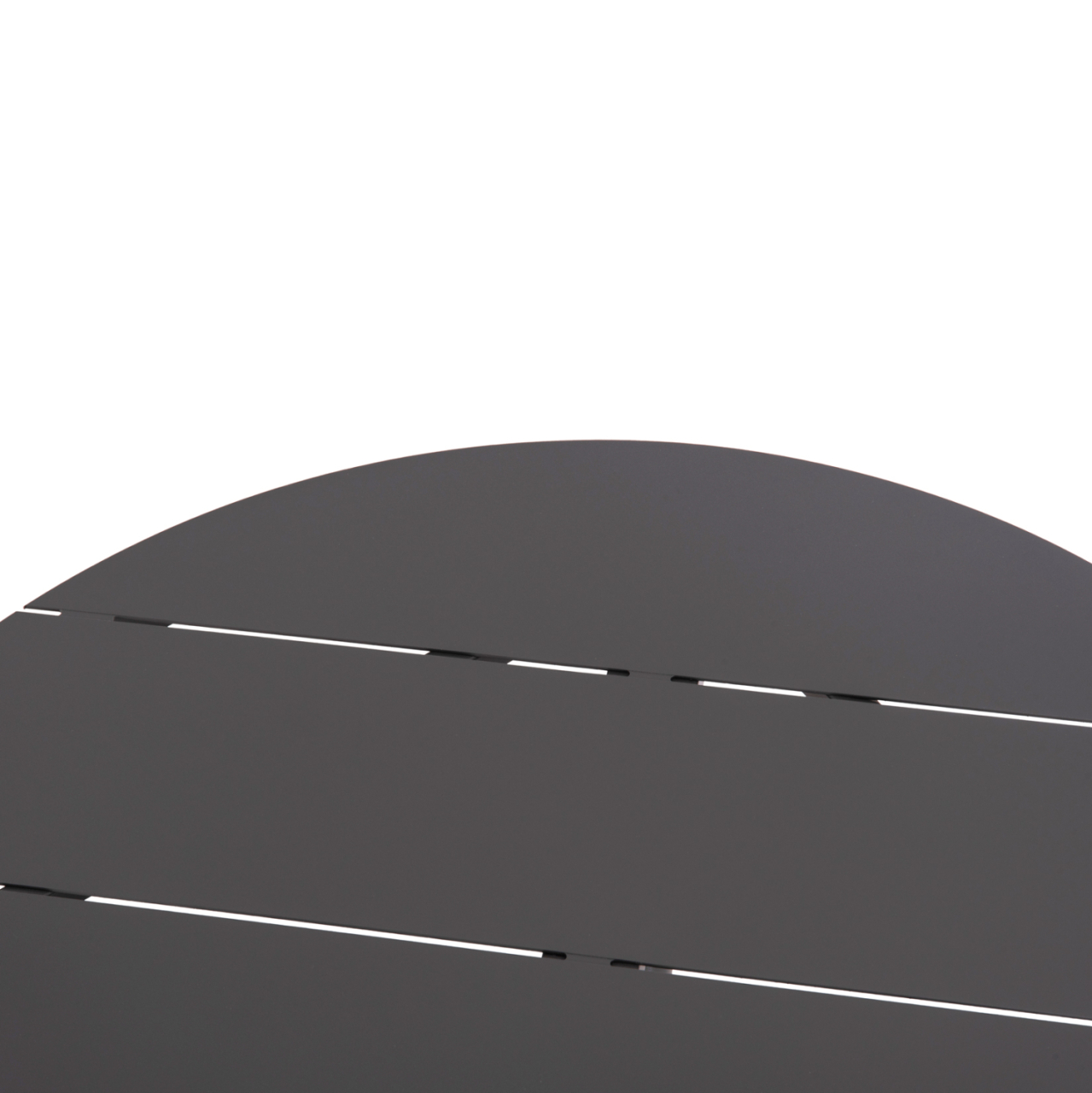 OUTDOOR TABLE ROUND HIGER HM6289.01 GREY ALUMINUM Φ90Χ74Hcm. [4]