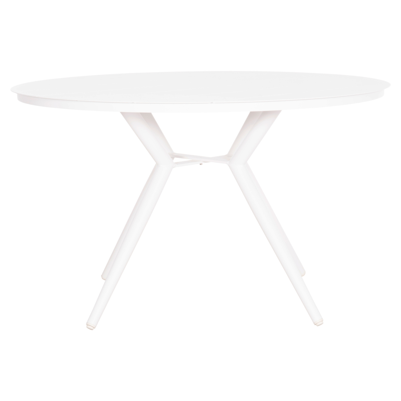 OUTDOOR TABLE ROUND HIGER HM6290.02 WHITE ALUMINUM Φ126Χ74Hcm. [3]