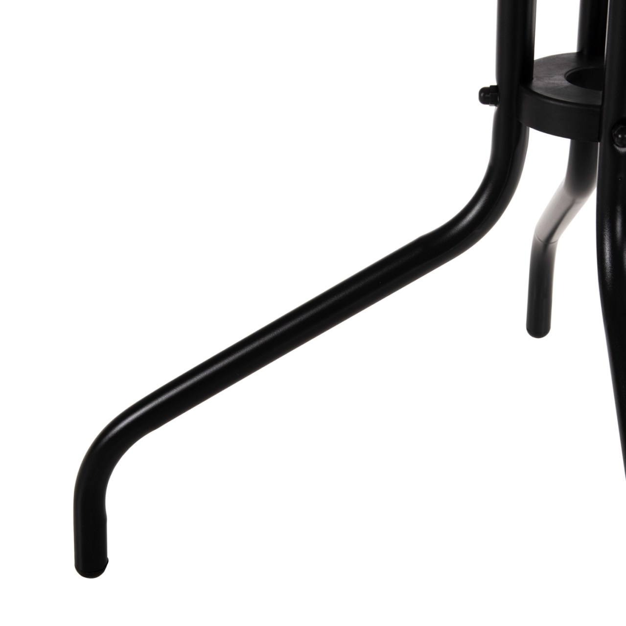 OUTDOOR TABLE SQUARE FIGO HM5035.03 BLACK METAL-GLASS TABLETOP 60Χ60Χ70Hcm [7]
