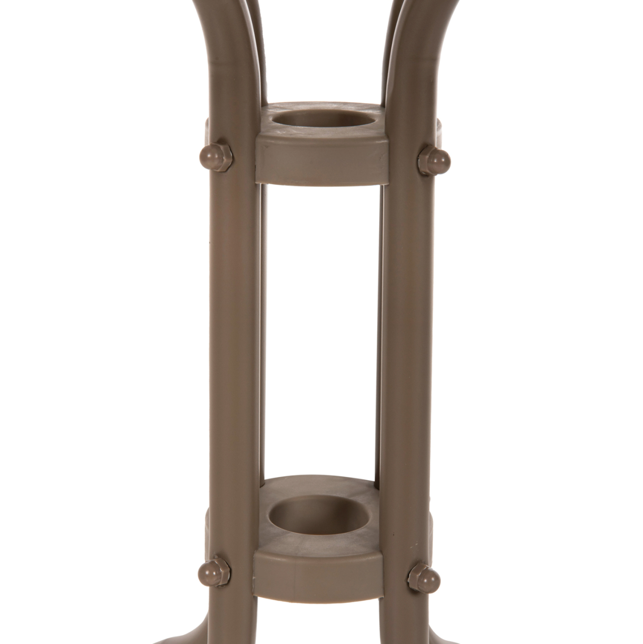 OUTDOOR TABLE SQUARE FIGO HM5035.04 CHAMPAGNE METAL-GLASS TABLETOP 60Χ60Χ70Hcm [8]