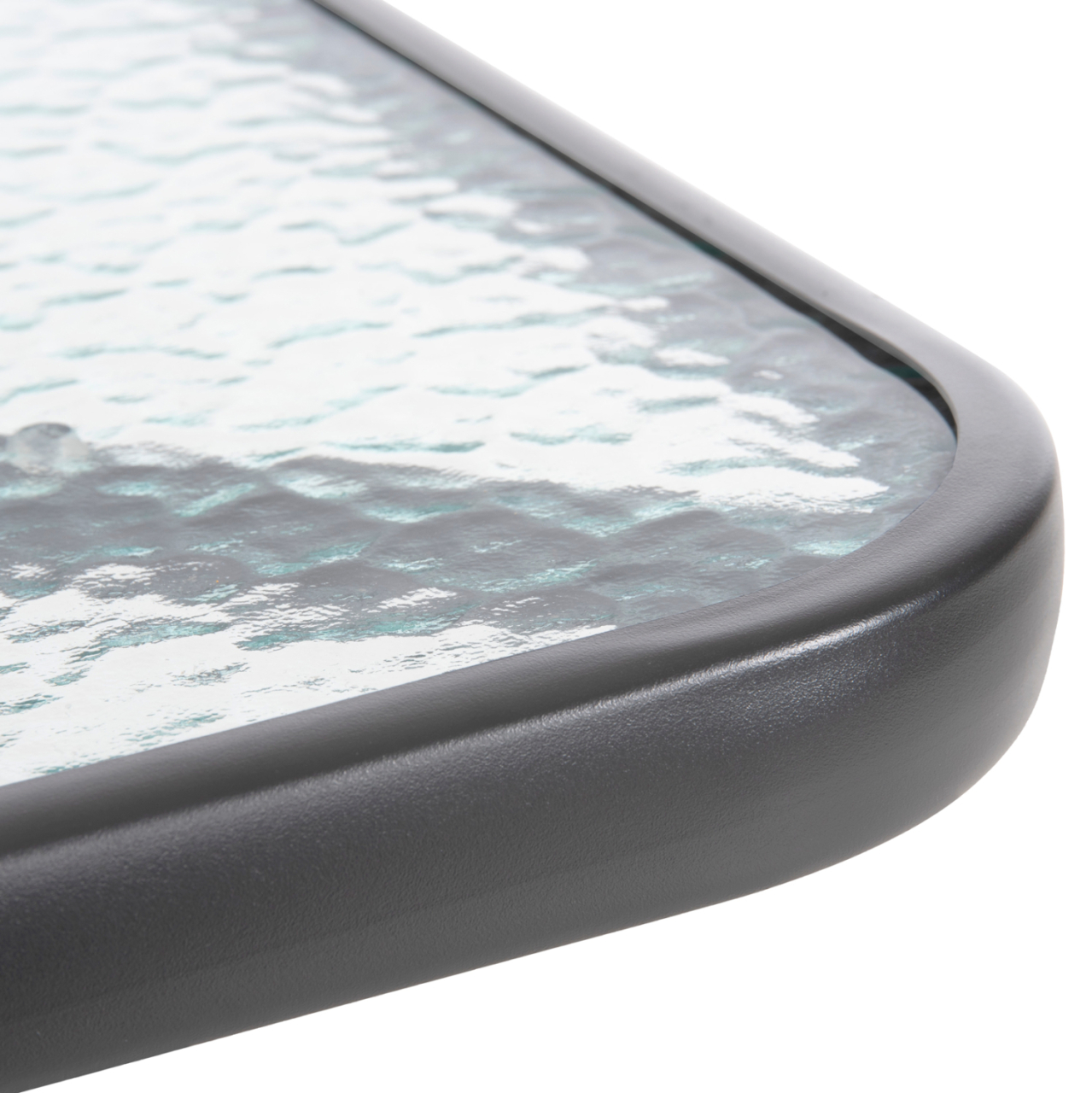 OUTDOOR TABLE SQUARE FIGO HM5036.01 GREY METAL-GLASS TABLETOP 70Χ70Χ72Hcm [5]