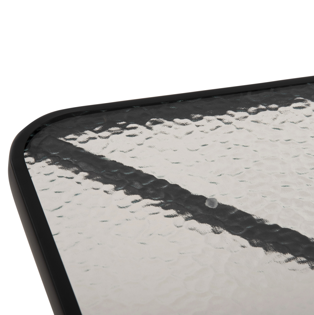 OUTDOOR TABLE SQUARE FIGO HM5972.03 BLACK METAL-GLASS TABLETOP 80Χ80Χ71Hcm [5]