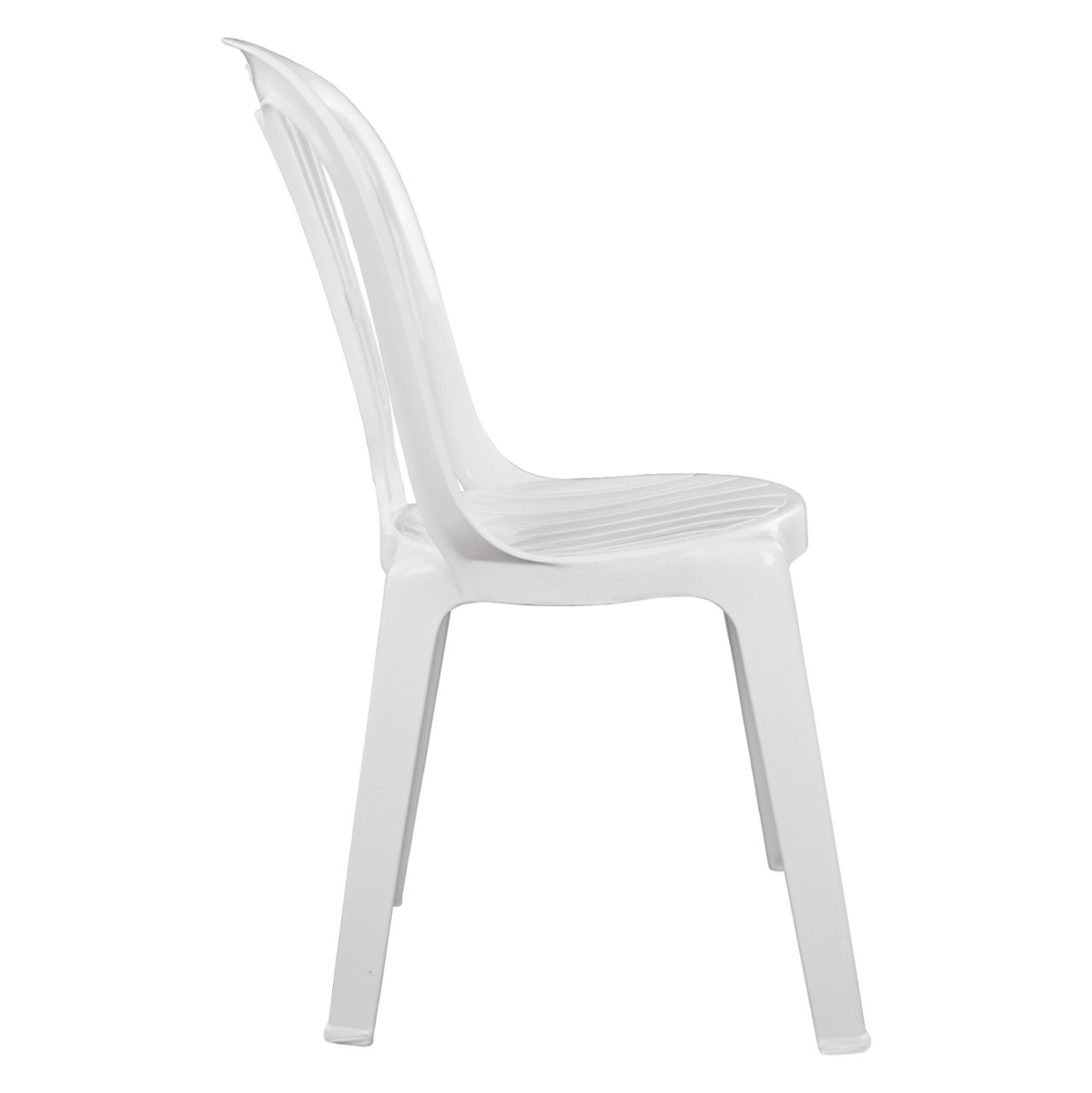 Pastic chair Vienna White 303002010 44x50x87 cm [4]