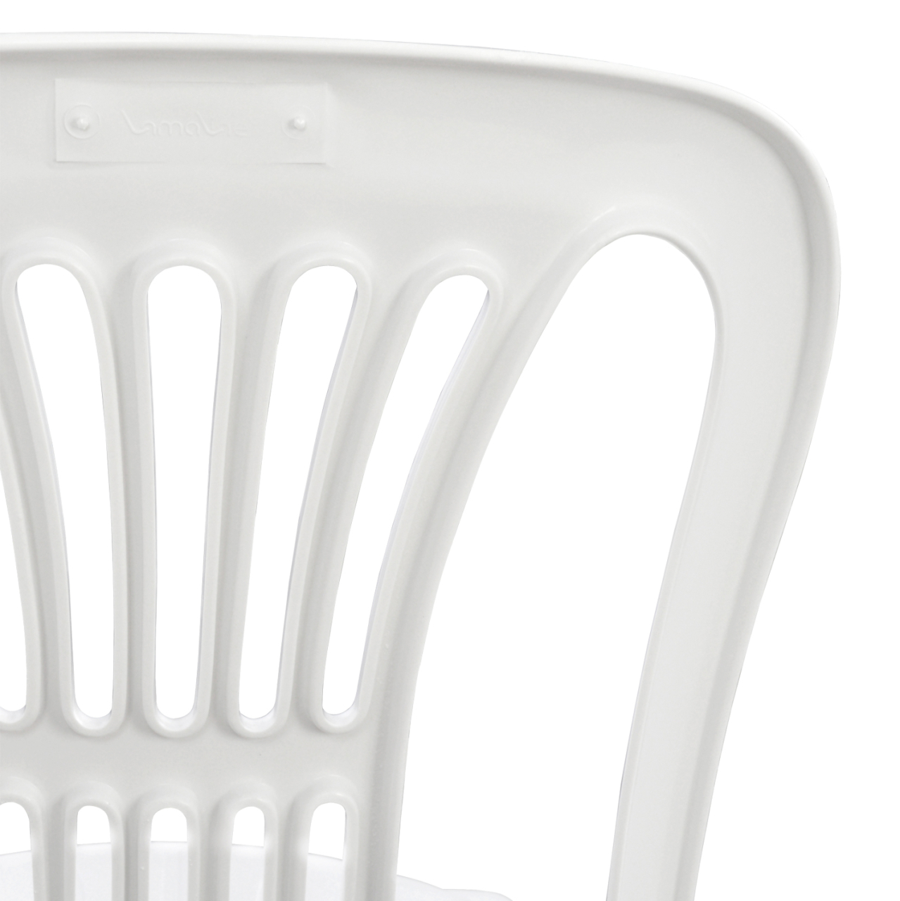 Pastic chair Vienna White 303002010 44x50x87 cm [9]