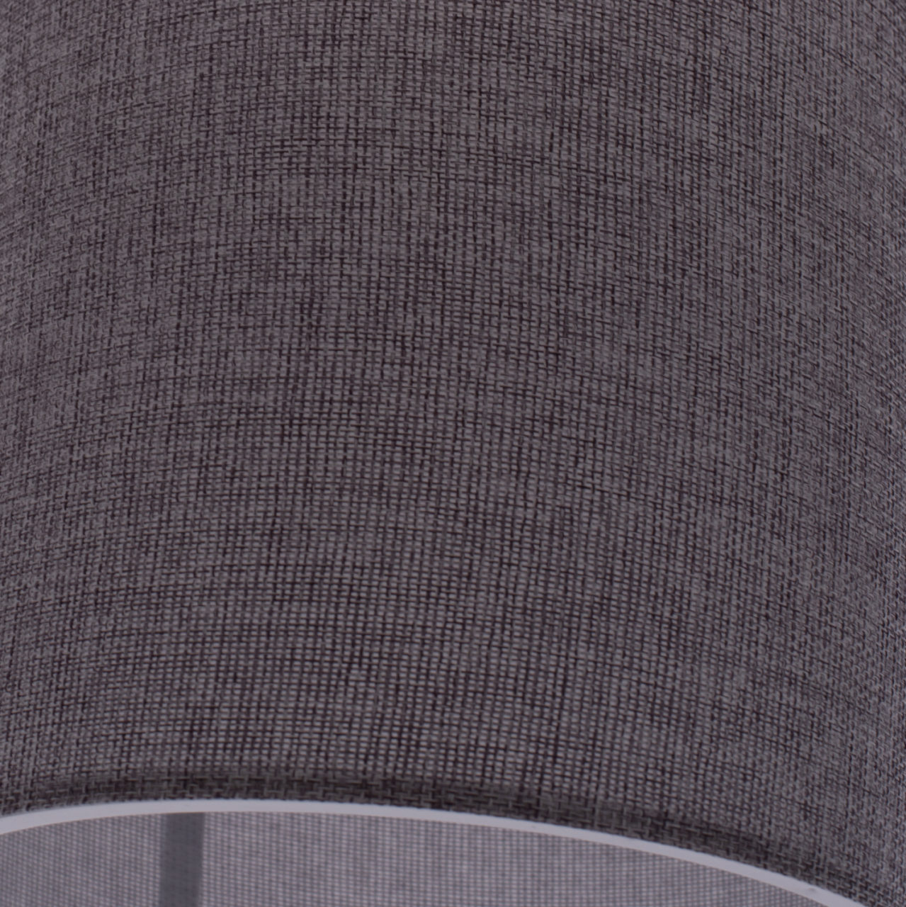 PENDANT CEILING LAMP HM7623.03 GREY FABRIC DRUM SHADE D19x70 εκ. [5]