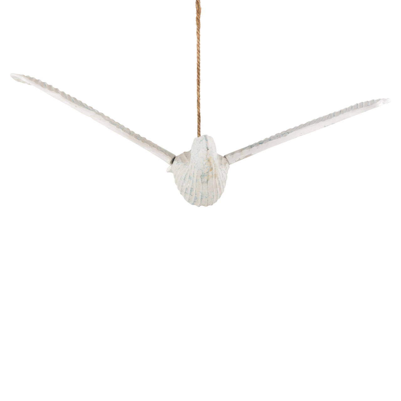PENDANT DECORATION SEAGULL HM4302 ALBASIA WOOD IN BLUEWASH 93x62x12-100H cm.m. [3]
