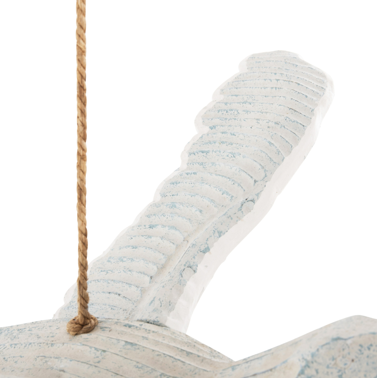 PENDANT DECORATION SEAGULL HM4302 ALBASIA WOOD IN BLUEWASH 93x62x12-100H cm.m. [6]