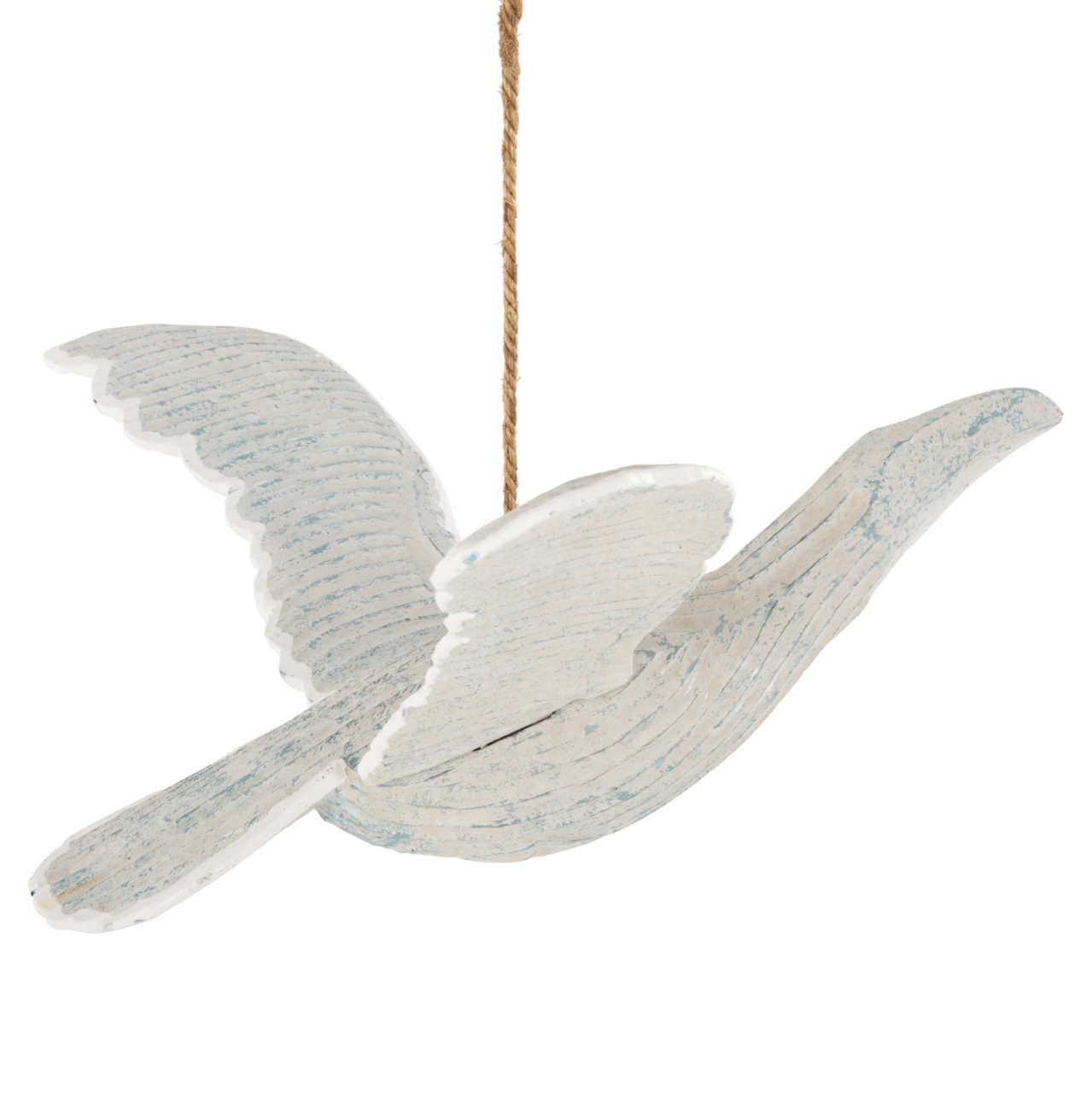 PENDANT DECORATION SEAGULL HM4302 ALBASIA WOOD IN BLUEWASH 93x62x12-100H cm.m. [4]