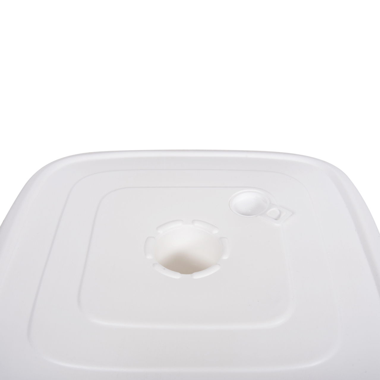 PLASTIC UMBRELLA BASE WITH WHEEL SOLBAS HM6113.01 WHITE COLOR-FOR POLE 33/50mm 46,5x23,5Hcm. [7]