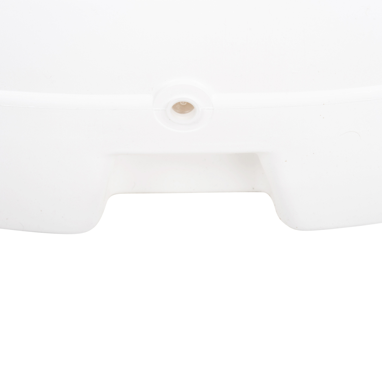 PLASTIC UMBRELLA BASE WITH WHEEL SOLBAS HM6113.01 WHITE COLOR-FOR POLE 33/50mm 46,5x23,5Hcm. [8]