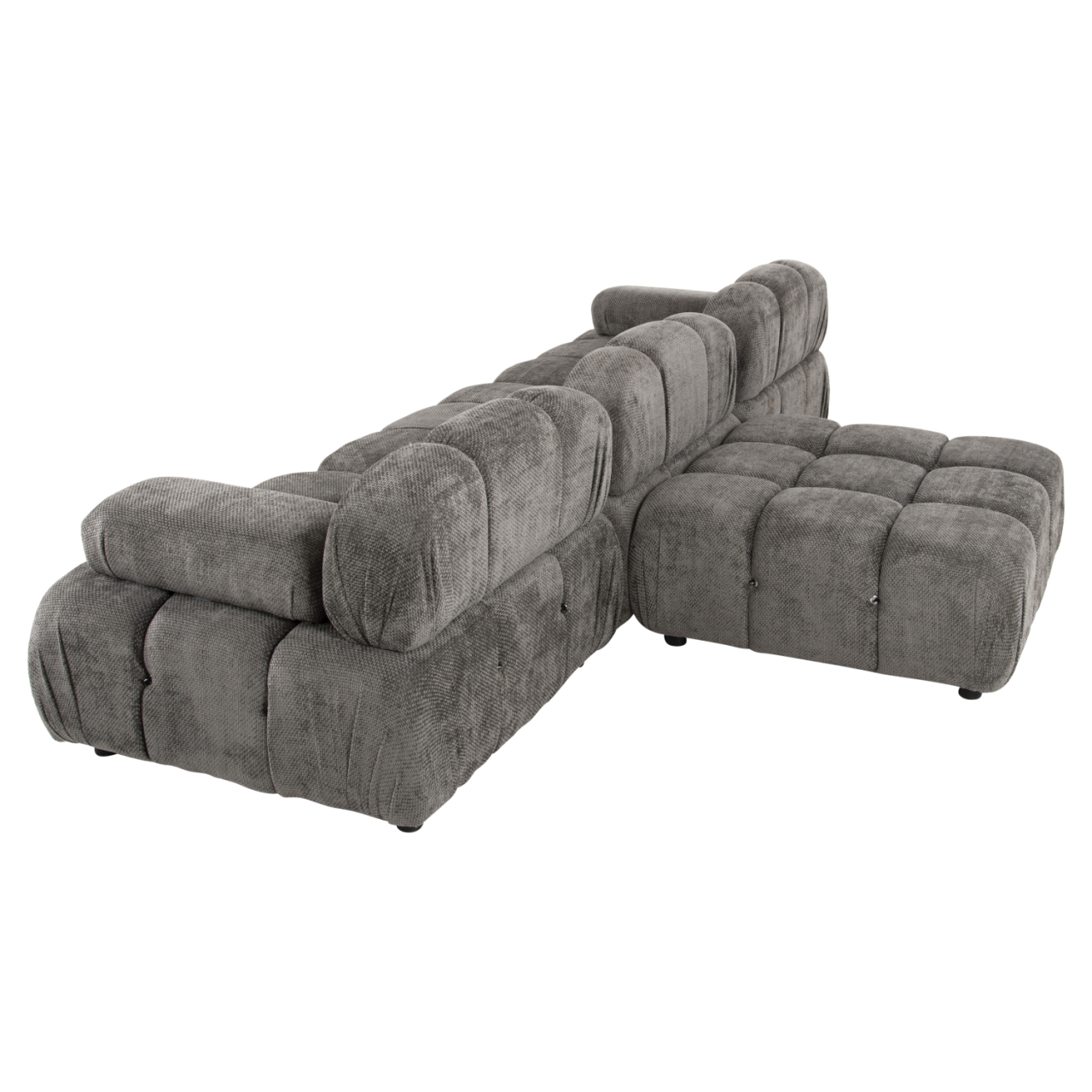 POLYMORPHIC SOFA SHIFTER HM6073.02 TEXTURED FABRIC IN GREY COLOR 290x196x76Hcm. [7]
