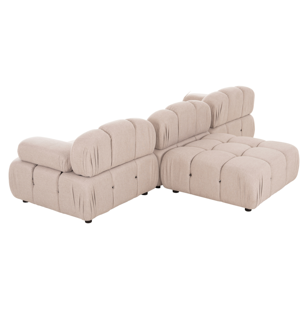POLYMORPHIC SOFA SHIFTER HM6073.12 TEXTURED FABRIC IN LIGHT BEIGE COLOR 290x196x76Hcm. [6]
