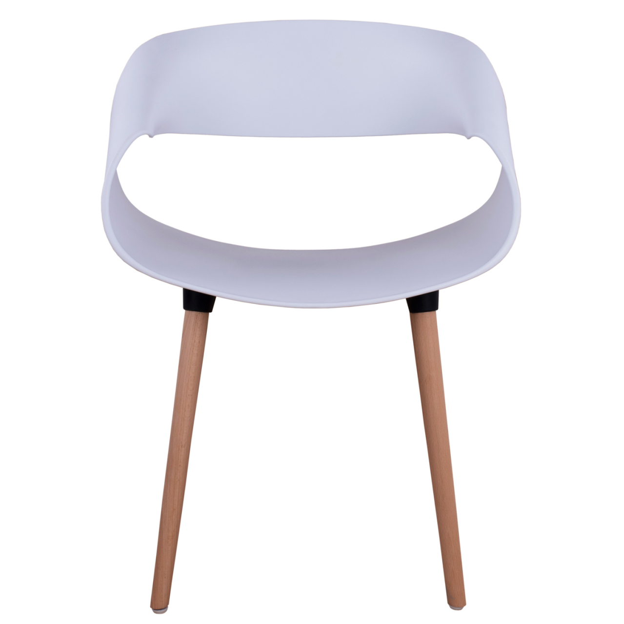 Polypropylene Armchair Maggie HM8600.01 in white color 59x53x80 cm [3]
