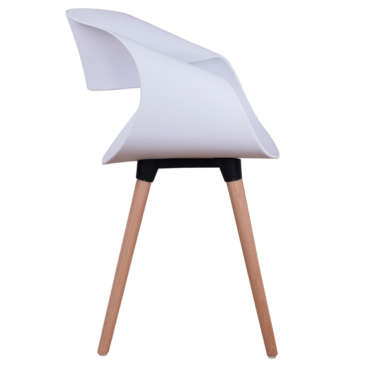Polypropylene Armchair Maggie HM8600.01 in white color 59x53x80 cm [4]