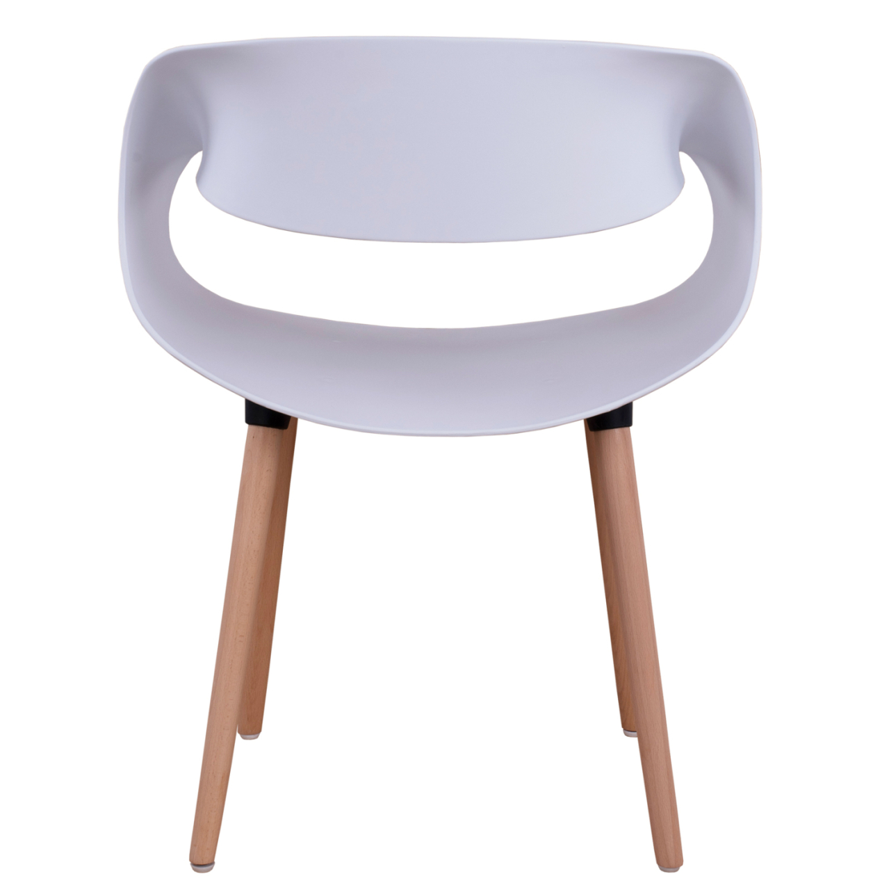 Polypropylene Armchair Maggie HM8600.01 in white color 59x53x80 cm [6]