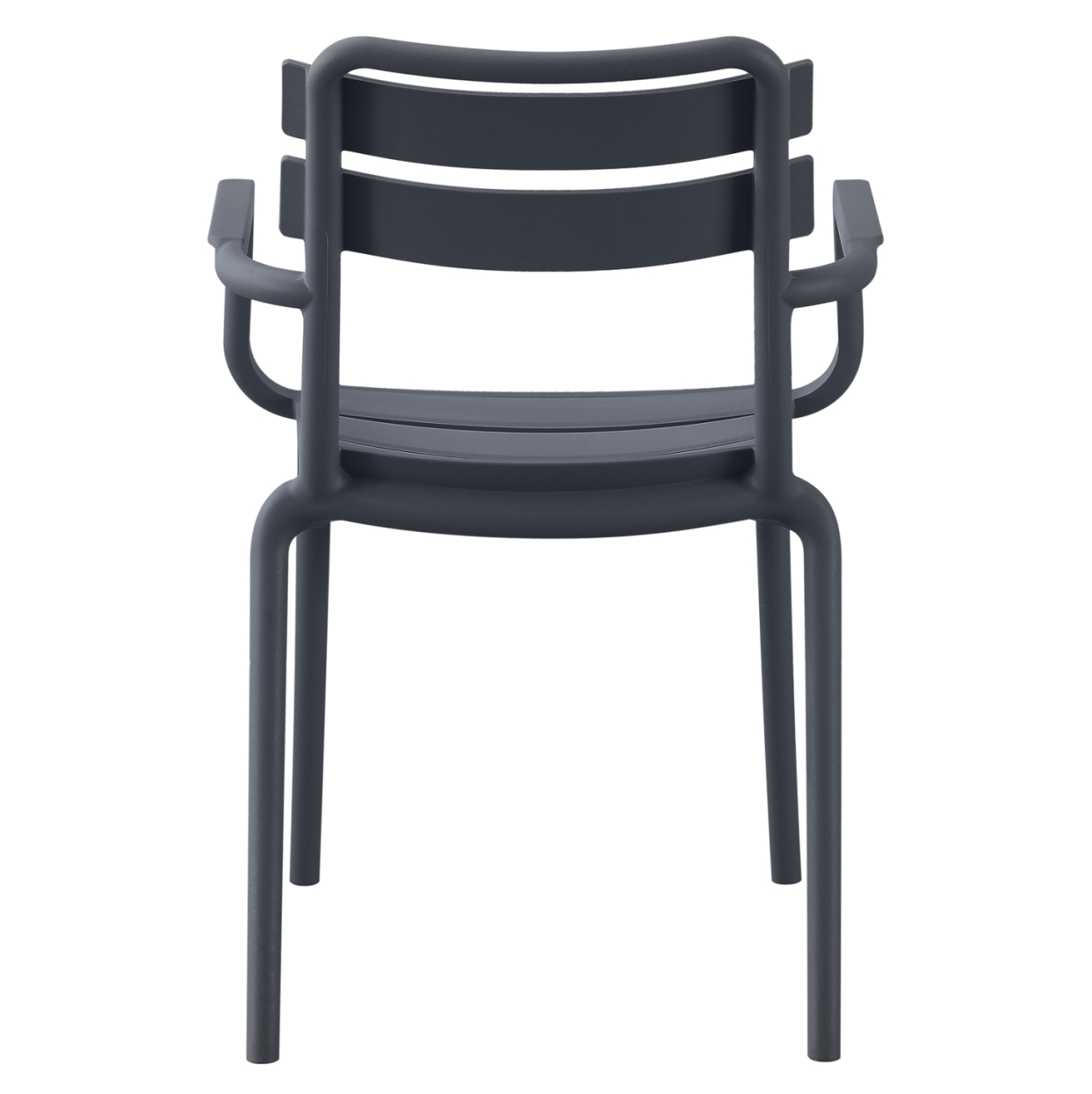 POLYPROPYLENE ARMCHAIR PHILLY HM6123.03 GREY 58.5x49x83.5Hcm. [5]