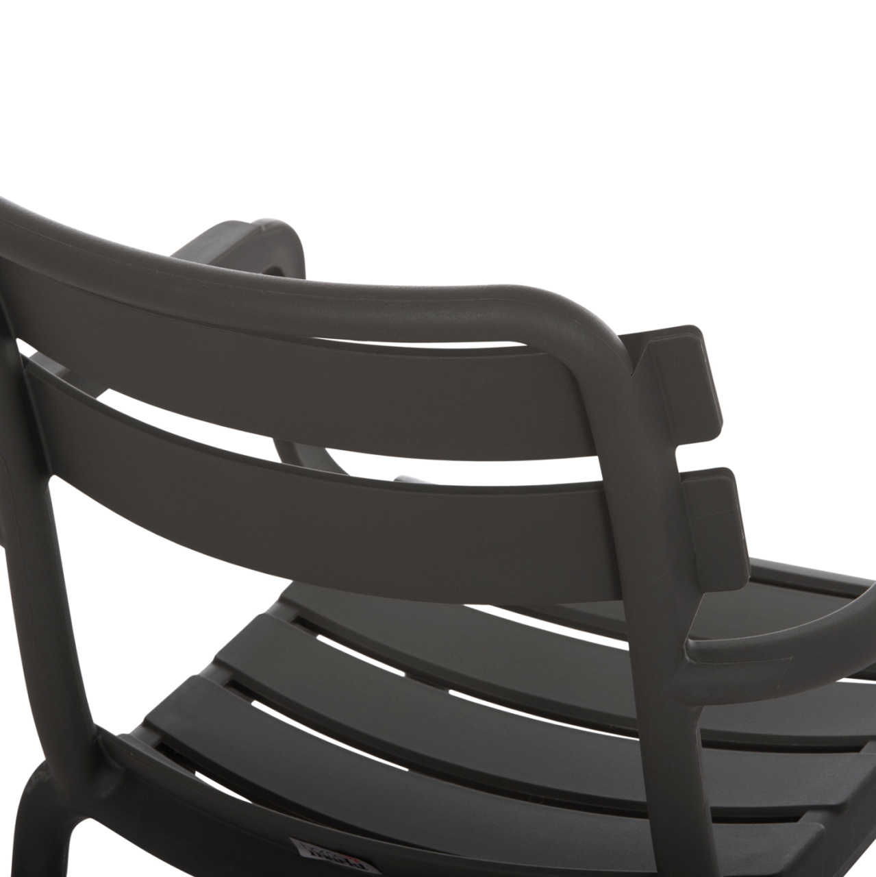 POLYPROPYLENE ARMCHAIR PHILLY HM6123.04 OLIVE GREEN 58.5x49x83.5Hcm. [10]