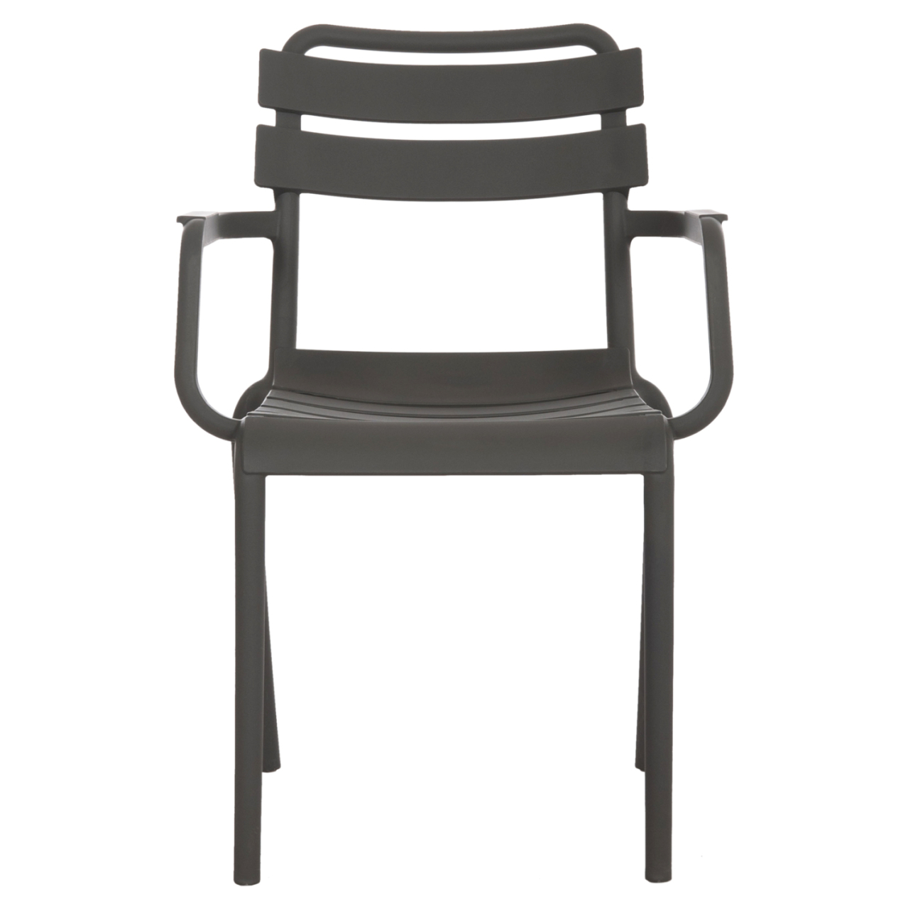 POLYPROPYLENE ARMCHAIR PHILLY HM6123.04 OLIVE GREEN 58.5x49x83.5Hcm. [3]