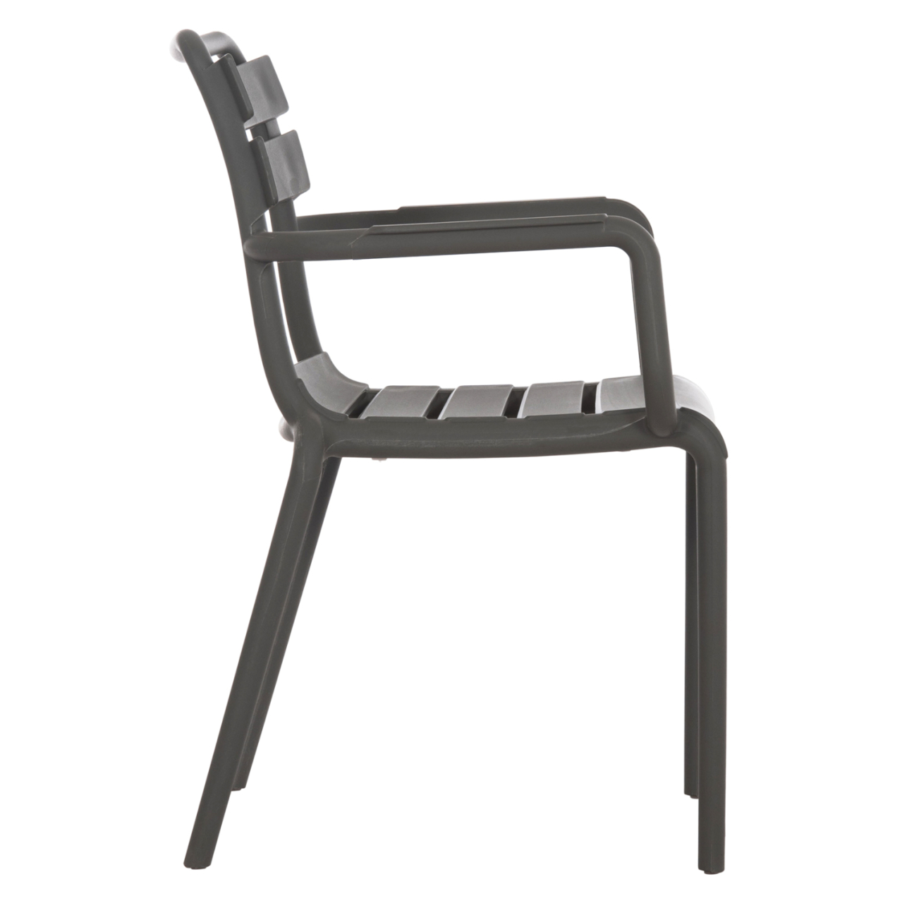 POLYPROPYLENE ARMCHAIR PHILLY HM6123.04 OLIVE GREEN 58.5x49x83.5Hcm. [4]