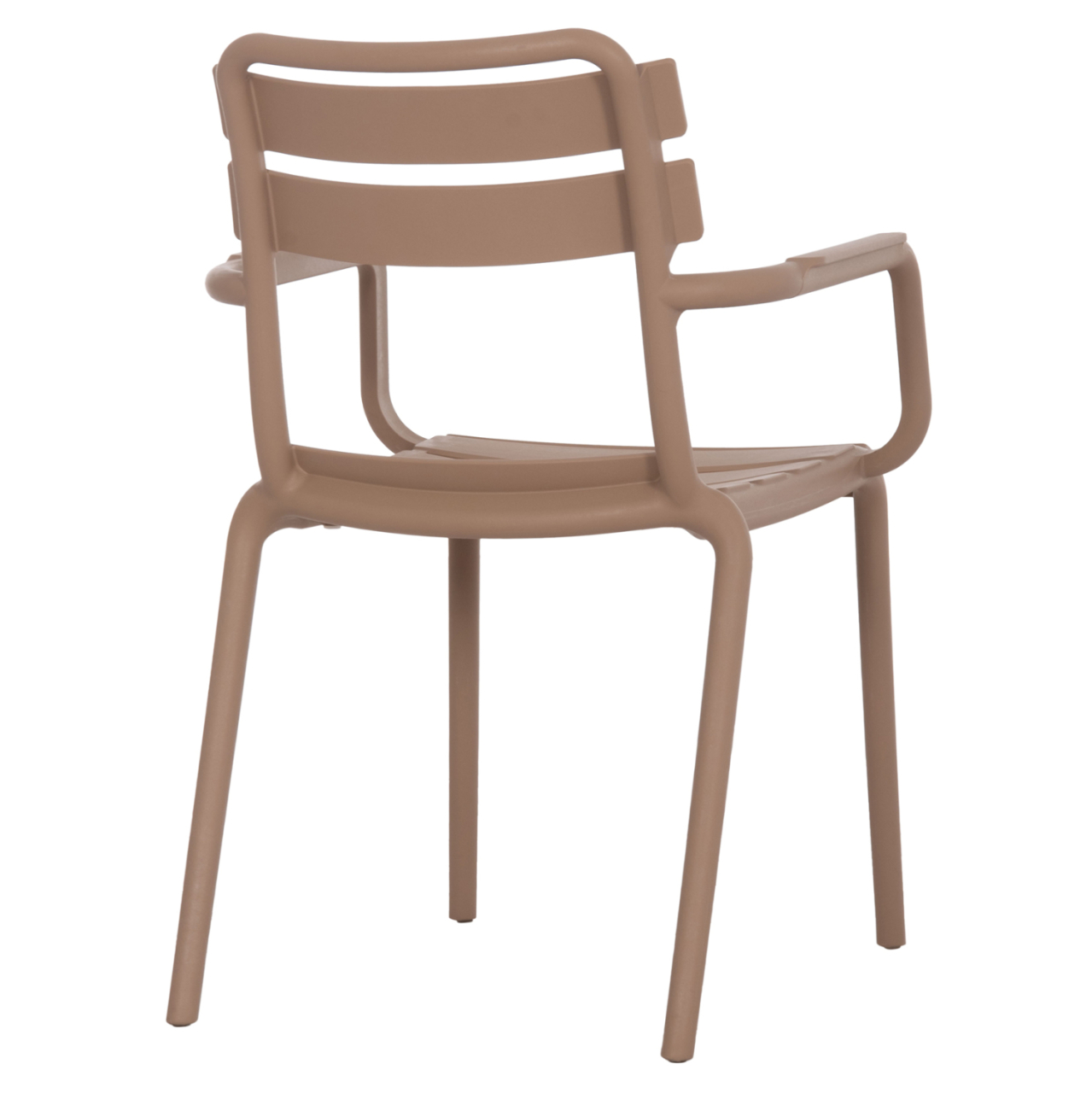 POLYPROPYLENE ARMCHAIR PHILLY HM6123.06 BEIGE 58.5x49x83.5Hcm. [5]