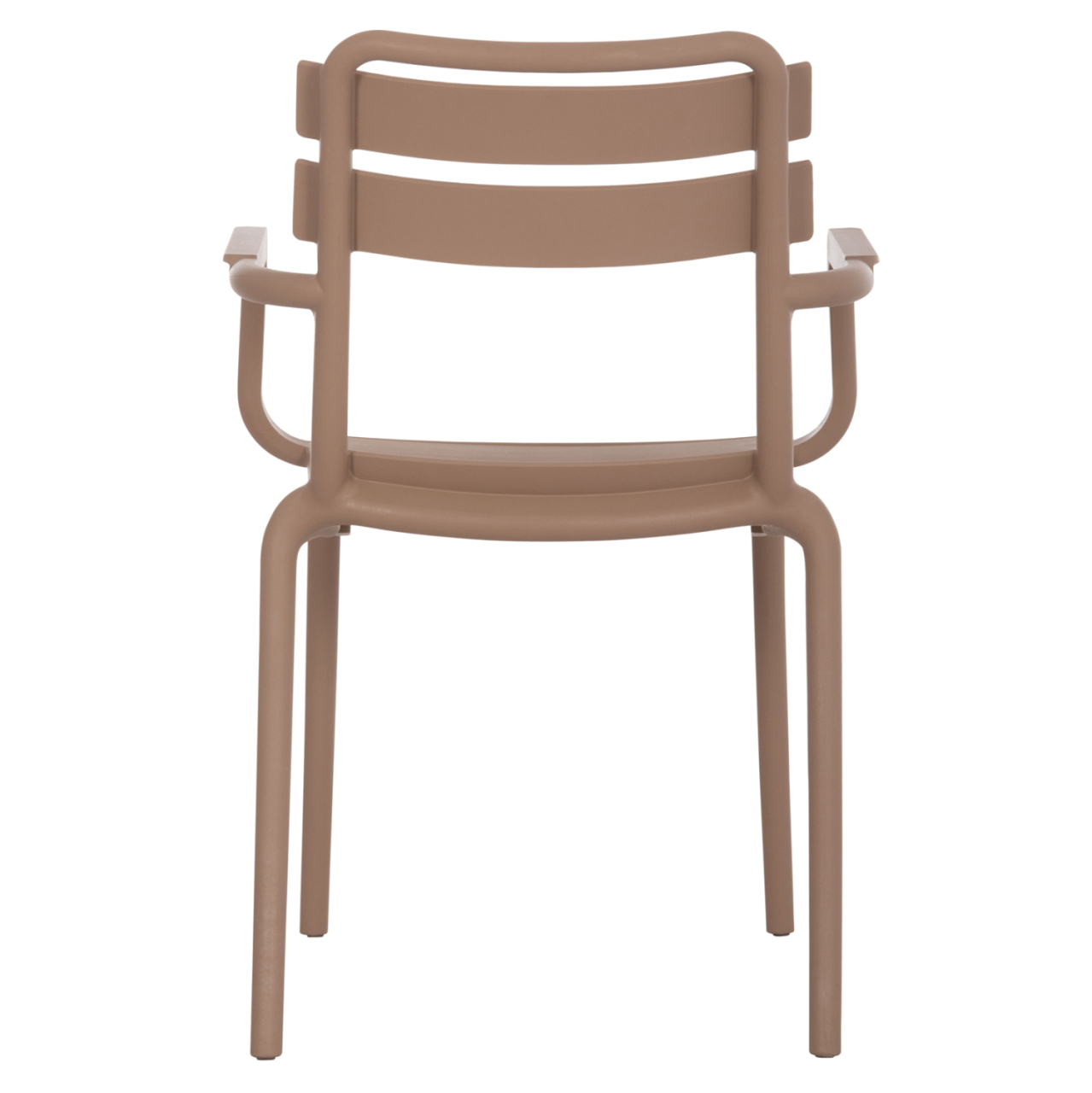 POLYPROPYLENE ARMCHAIR PHILLY HM6123.06 BEIGE 58.5x49x83.5Hcm. [6]