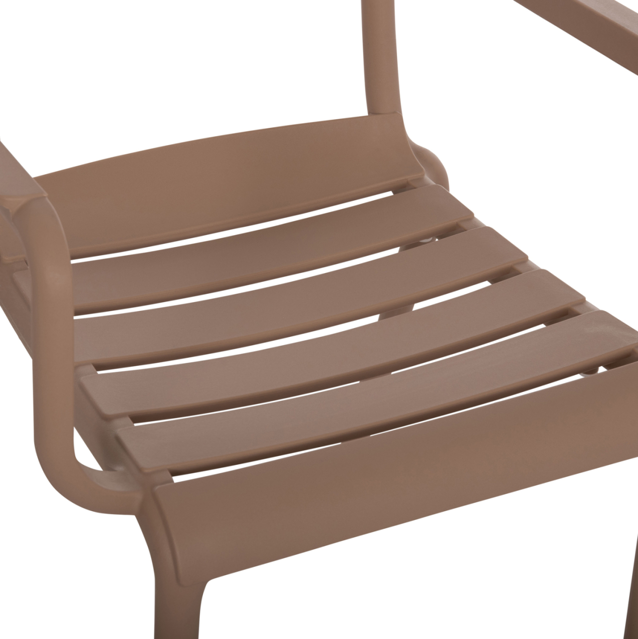 POLYPROPYLENE ARMCHAIR PHILLY HM6123.06 BEIGE 58.5x49x83.5Hcm. [9]