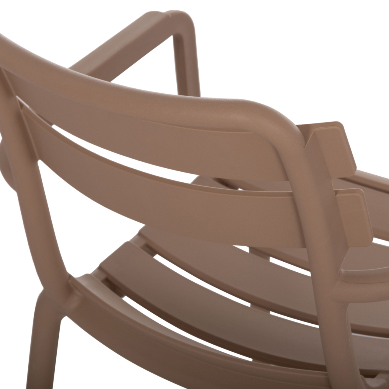 POLYPROPYLENE ARMCHAIR PHILLY HM6123.06 BEIGE 58.5x49x83.5Hcm. [10]