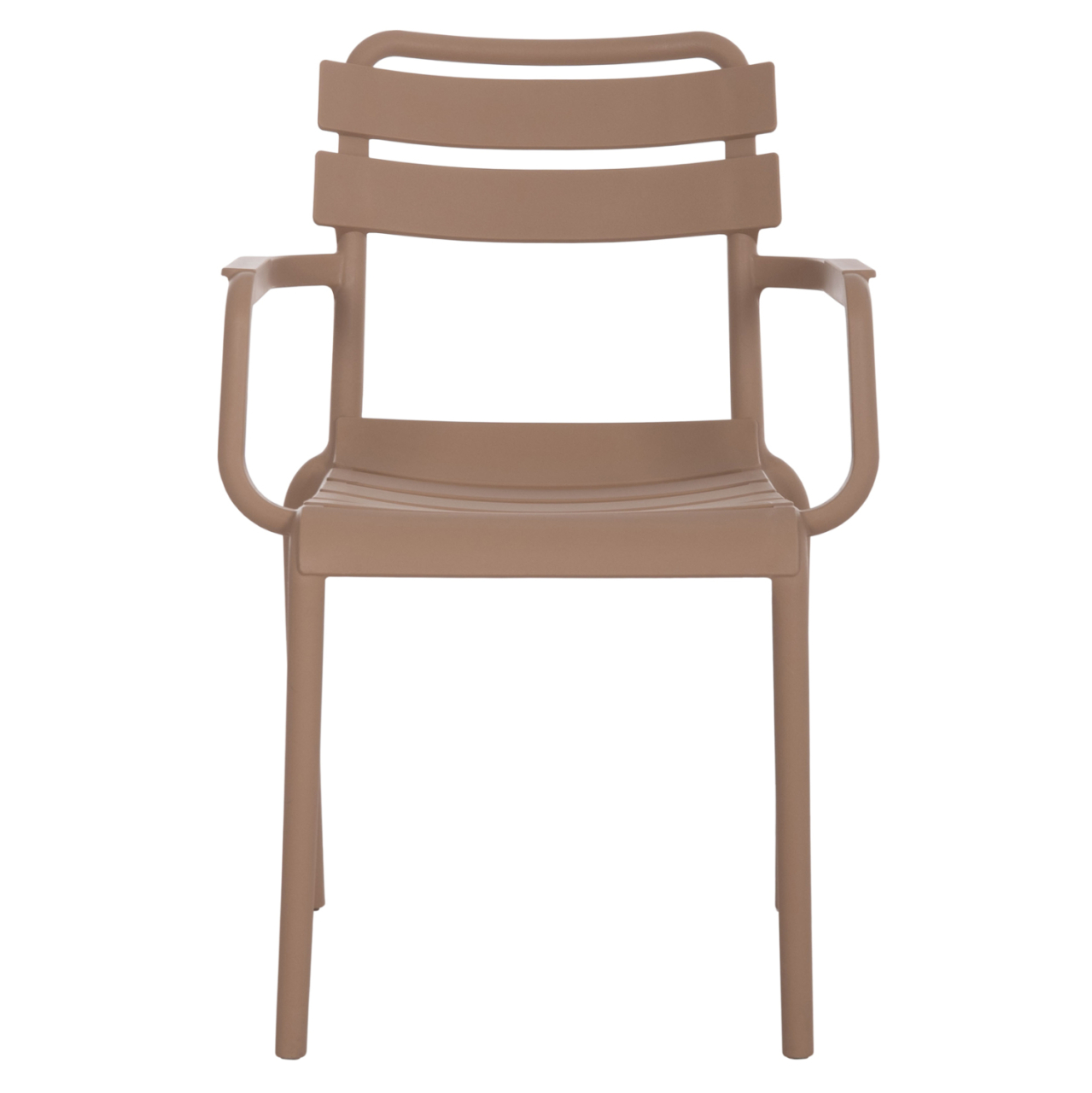 POLYPROPYLENE ARMCHAIR PHILLY HM6123.06 BEIGE 58.5x49x83.5Hcm. [3]