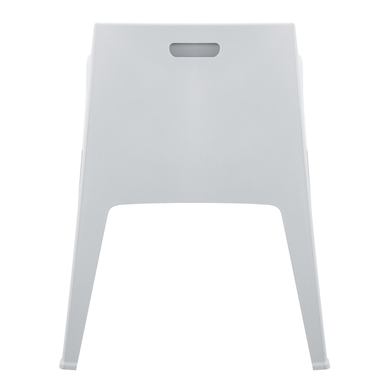 POLYPROPYLENE ARMCHAIR SLEEK HM6370.01 WHITE 68x63x82.5Hcm. [5]