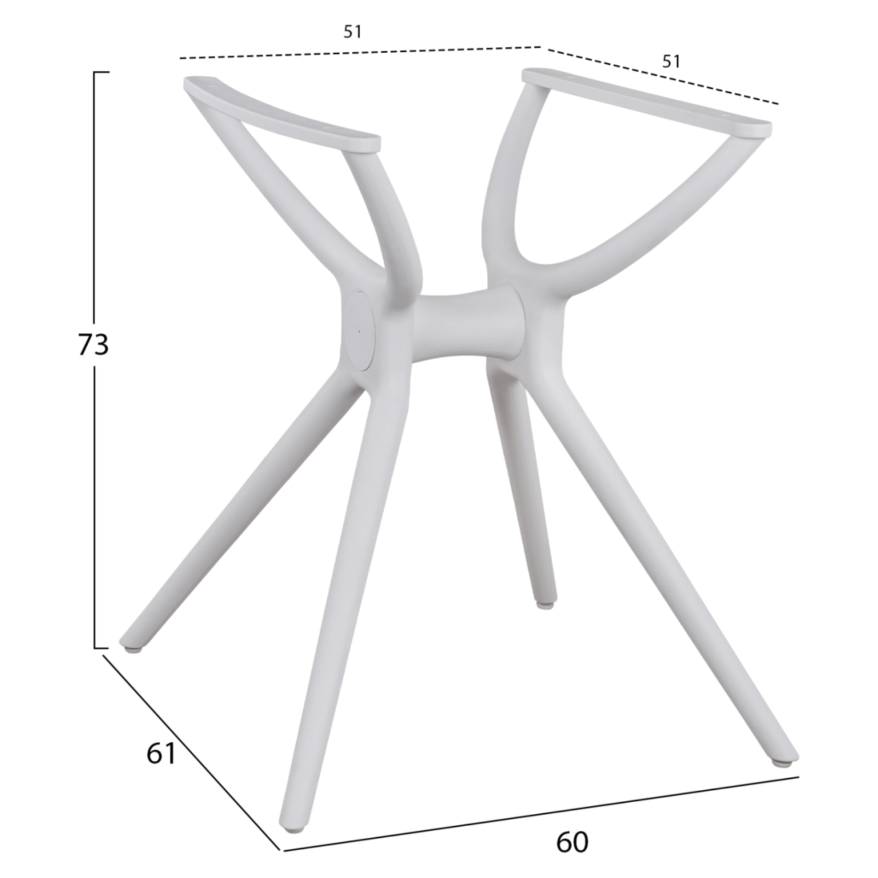 Polypropylene Base White HM462.02 for Surface 80x80 [2]
