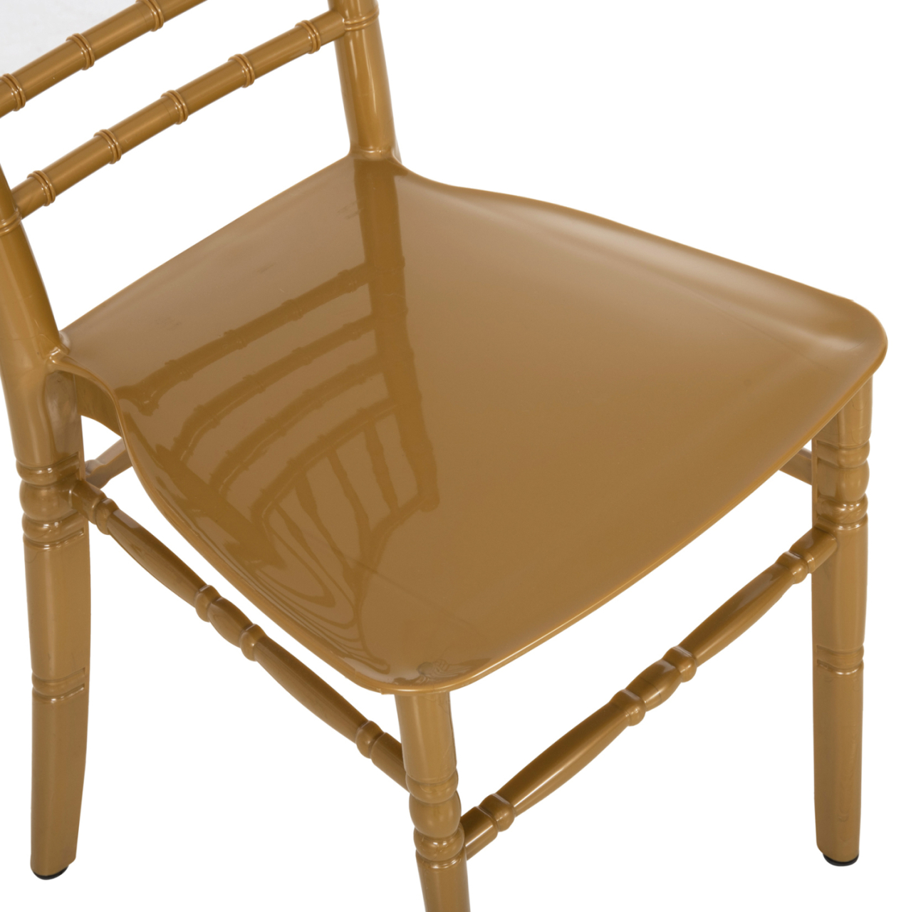 POLYPROPYLENE CATERING CHAIR TIFFANY NEW HM8058.05 GOLD 41.2x49.7x89Hcm. [8]