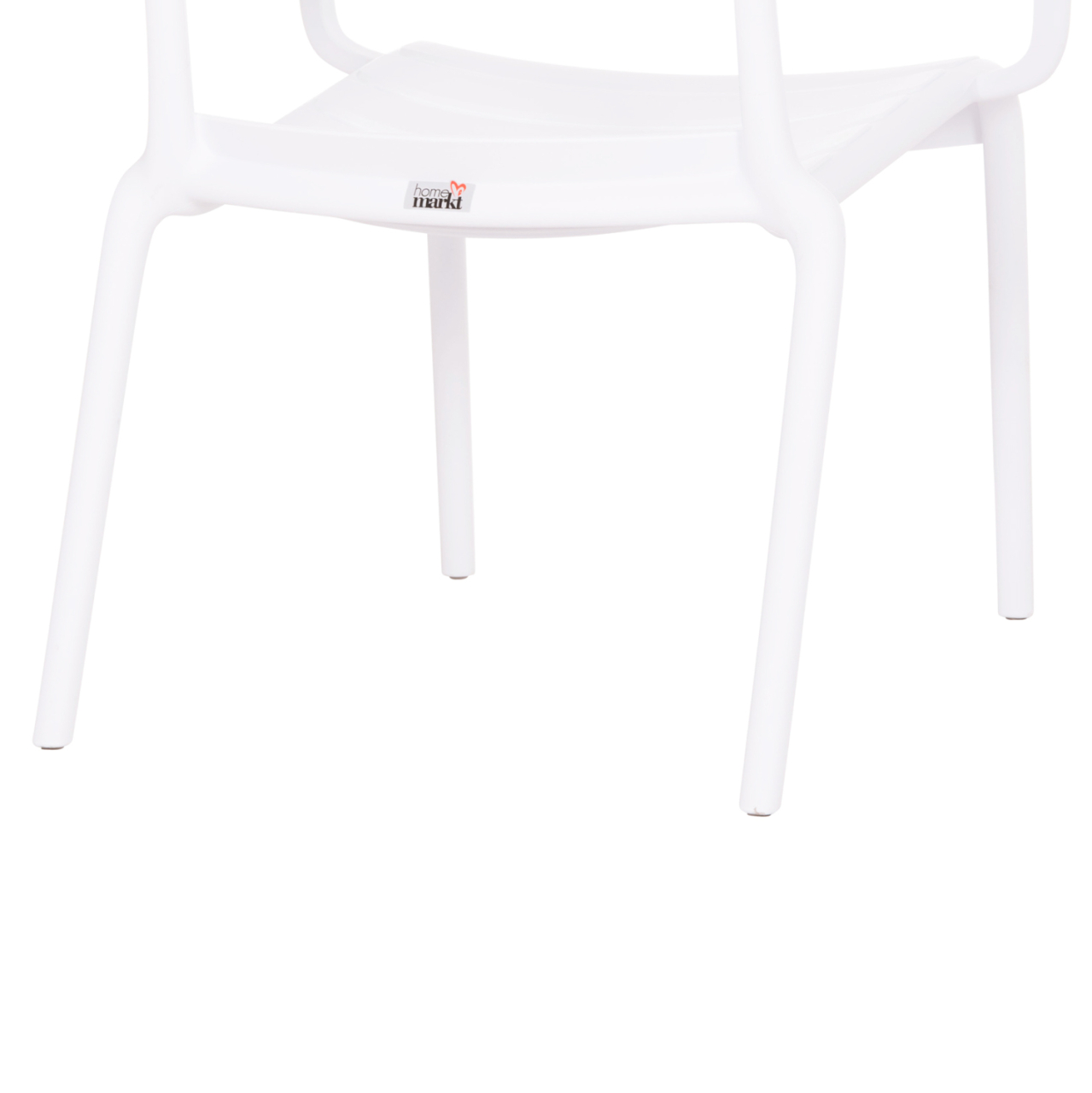 POLYPROPYLENE LOUNGE ARMCHAIR KORVER HM6333.01 WHITE 63.5x65x76Hcm. [10]