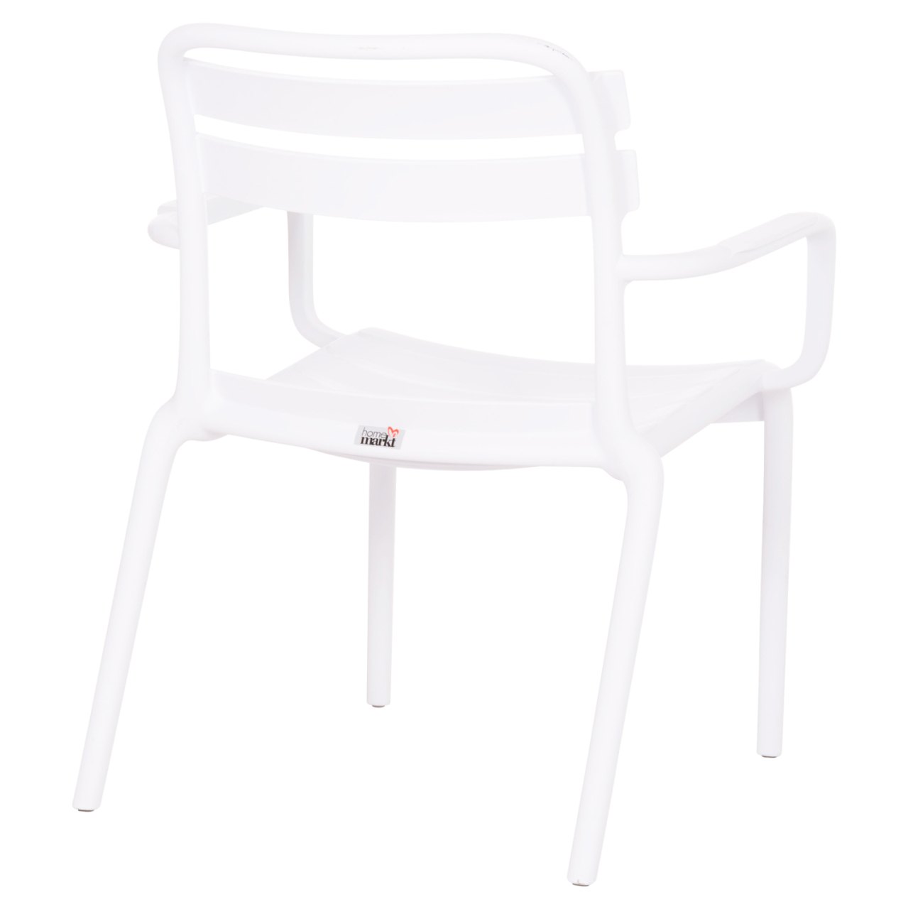 POLYPROPYLENE LOUNGE ARMCHAIR KORVER HM6333.01 WHITE 63.5x65x76Hcm. [5]