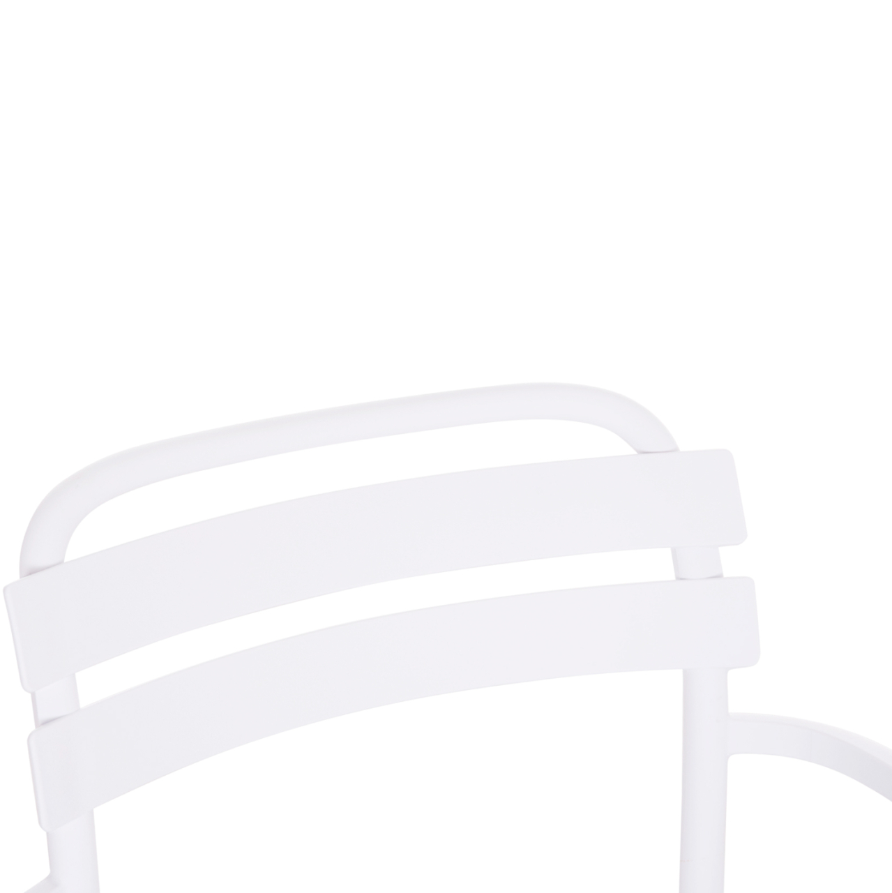 POLYPROPYLENE LOUNGE ARMCHAIR KORVER HM6333.01 WHITE 63.5x65x76Hcm. [7]