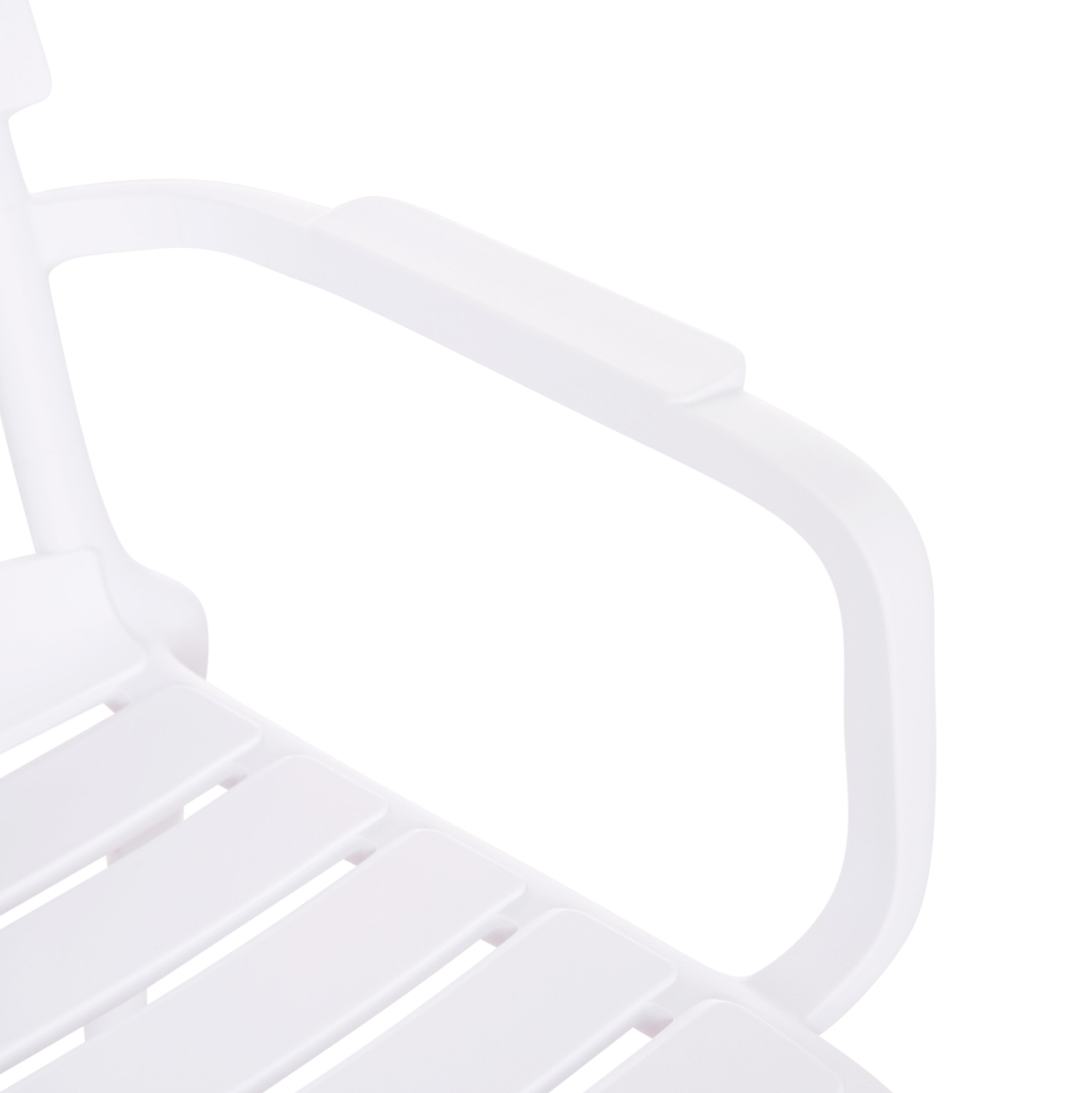 POLYPROPYLENE LOUNGE ARMCHAIR KORVER HM6333.01 WHITE 63.5x65x76Hcm. [9]