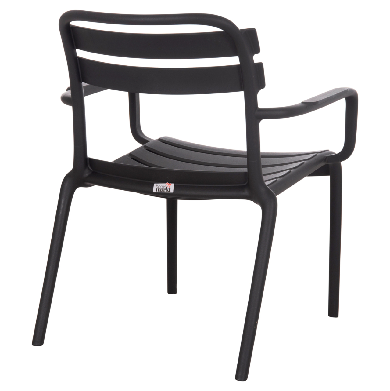 POLYPROPYLENE LOUNGE ARMCHAIR KORVER HM6333.02 BLACK 63.5x65x76Hcm. [5]