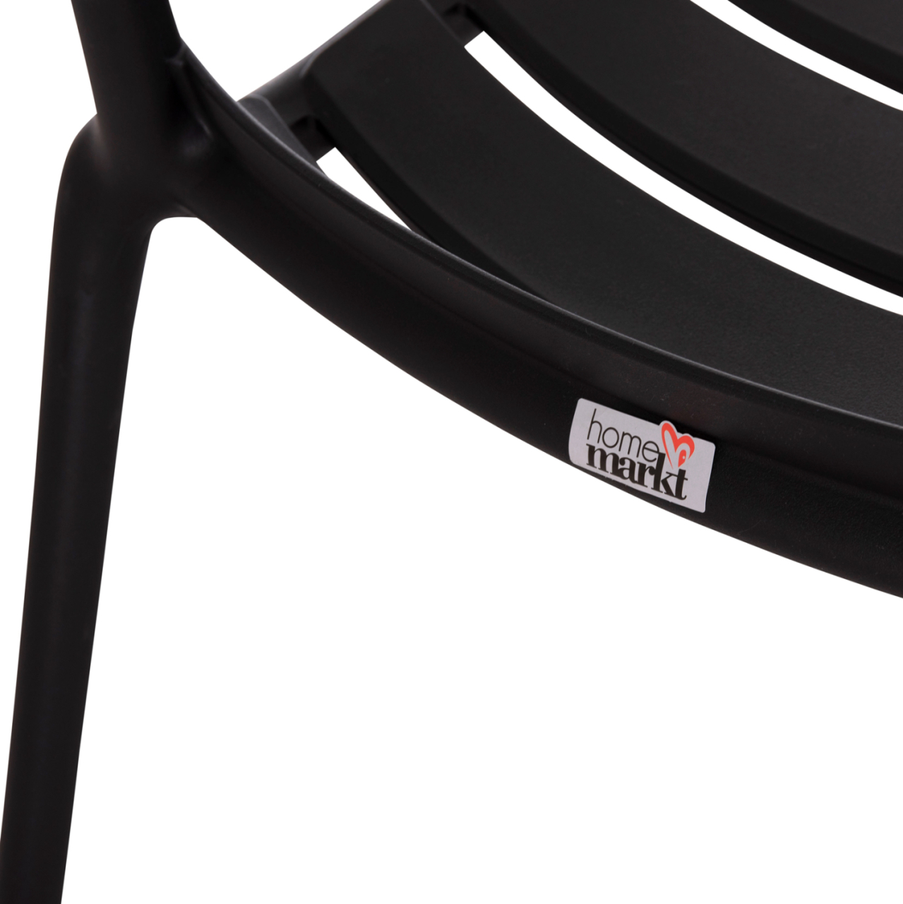 POLYPROPYLENE LOUNGE ARMCHAIR KORVER HM6333.02 BLACK 63.5x65x76Hcm. [10]