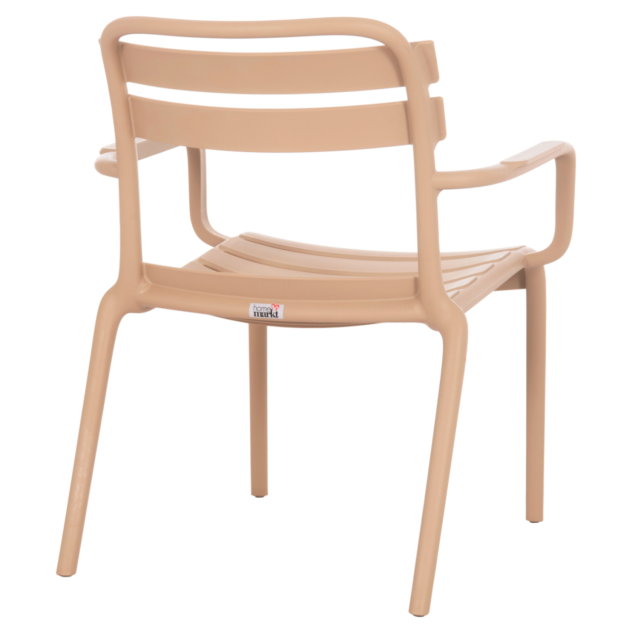 POLYPROPYLENE LOUNGE ARMCHAIR KORVER HM6333.04 CAPPUCCINO 63.5x65x76Hcm. [5]