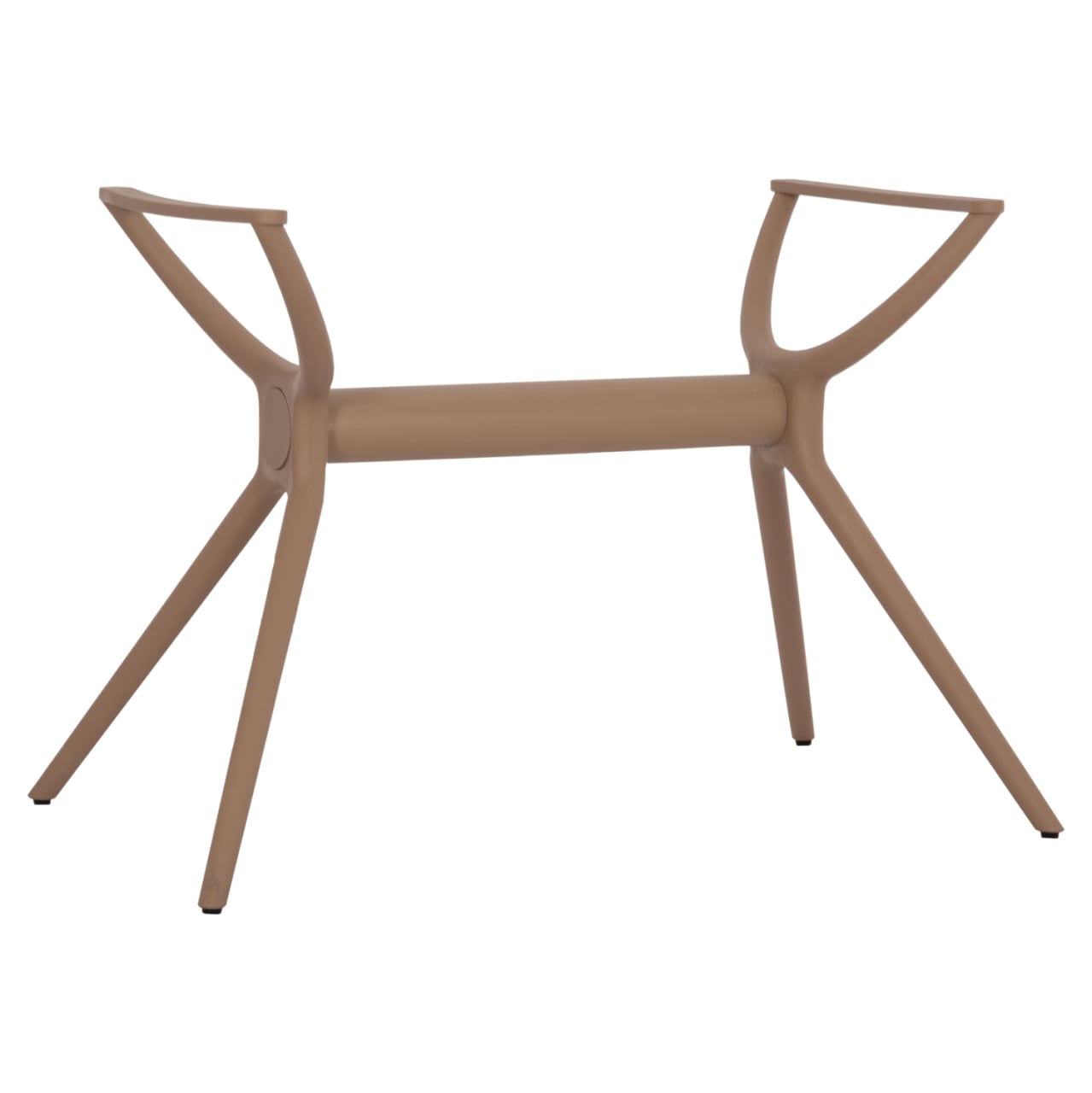 POLYPROPYLENE-METAL TABLE BASE CAPPUCCINO HM463.04 FOR TABLETOP 120X80cm. [5]