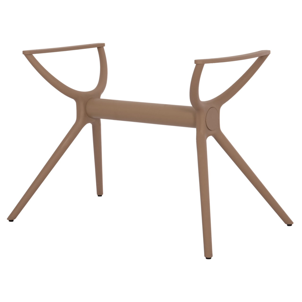 POLYPROPYLENE-METAL TABLE BASE CAPPUCCINO HM463.04 FOR TABLETOP 120X80cm. [8]