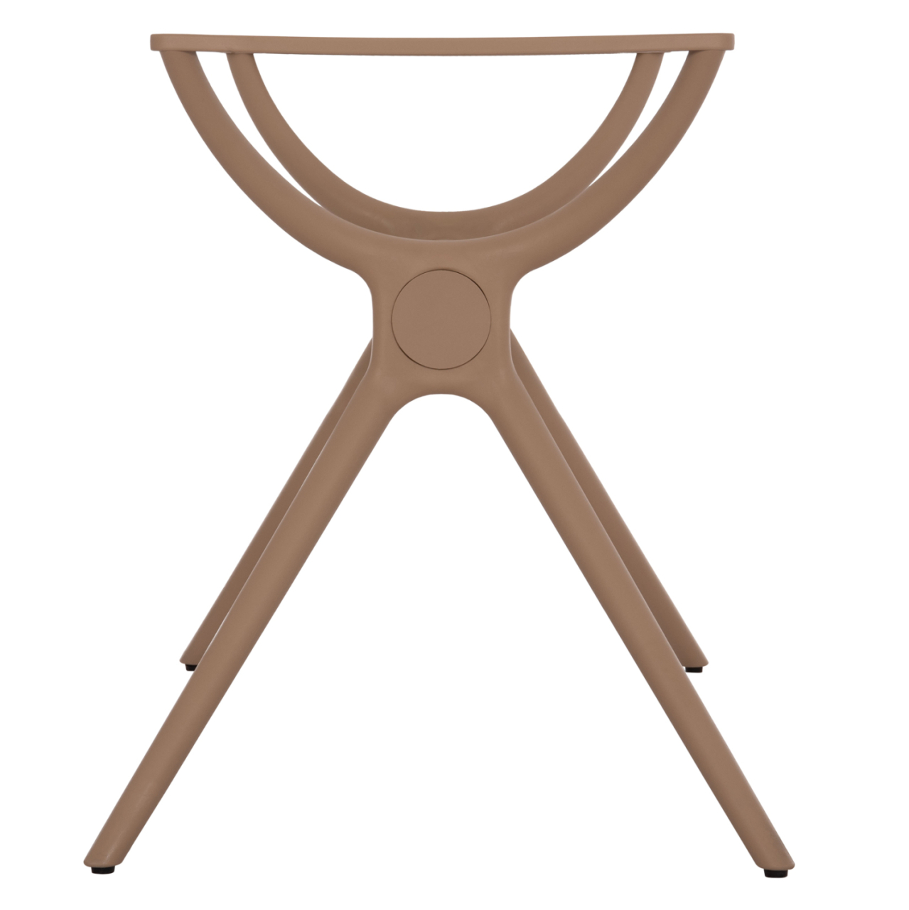 POLYPROPYLENE-METAL TABLE BASE CAPPUCCINO HM463.04 FOR TABLETOP 120X80cm. [7]
