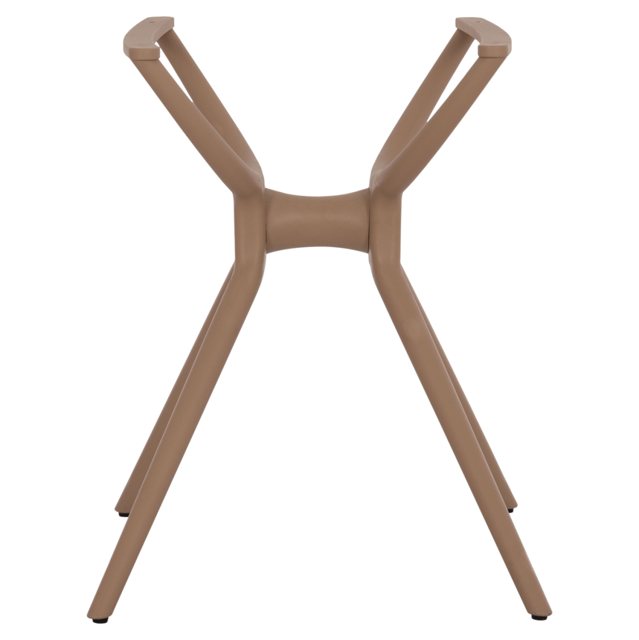 POLYPROPYLENE TABLE BASE CAPPUCCINO HM462.04 FOR TABLETOP 80X80cm. [3]